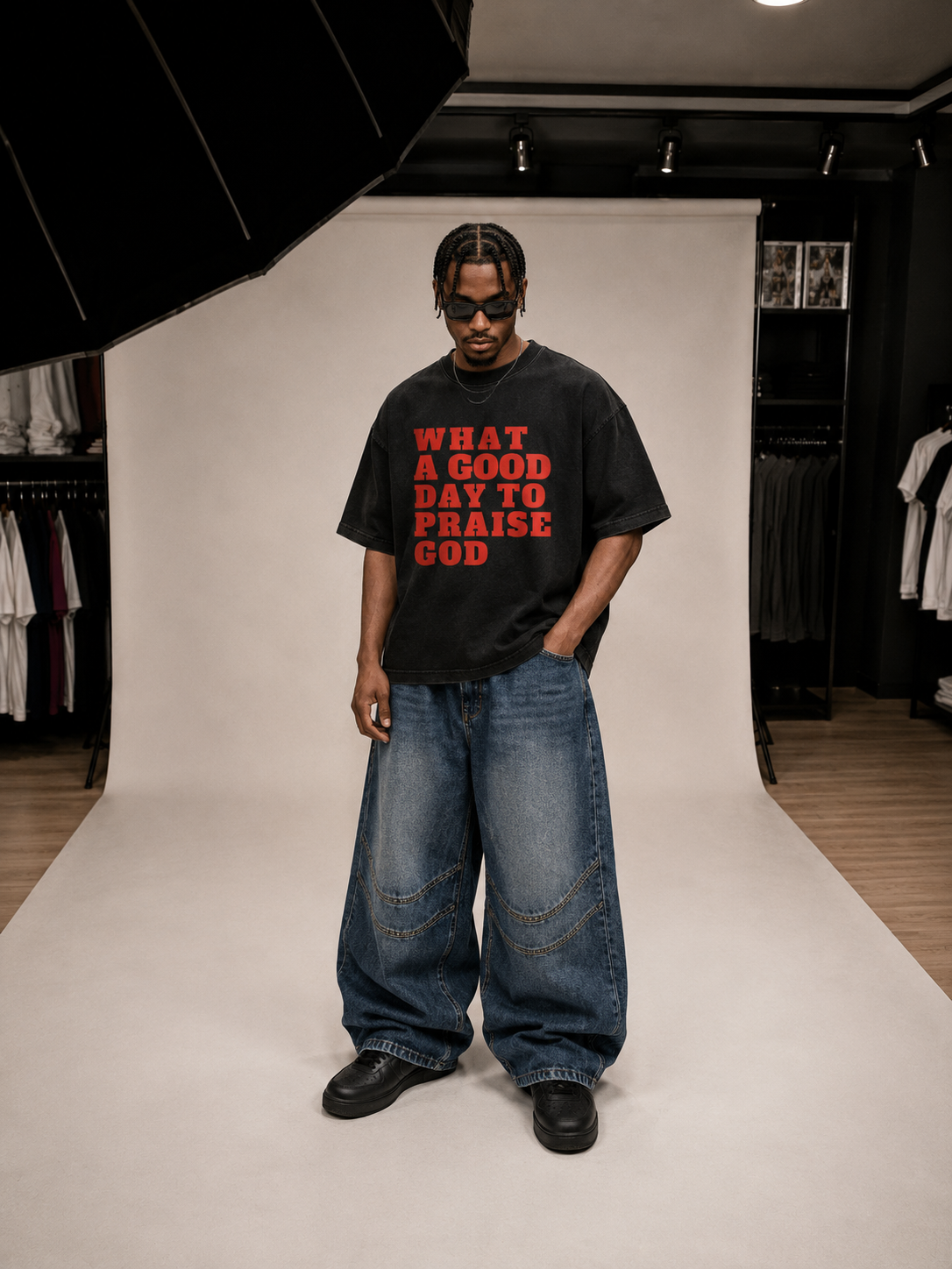 What A Good Day To Praise God T-Shirt